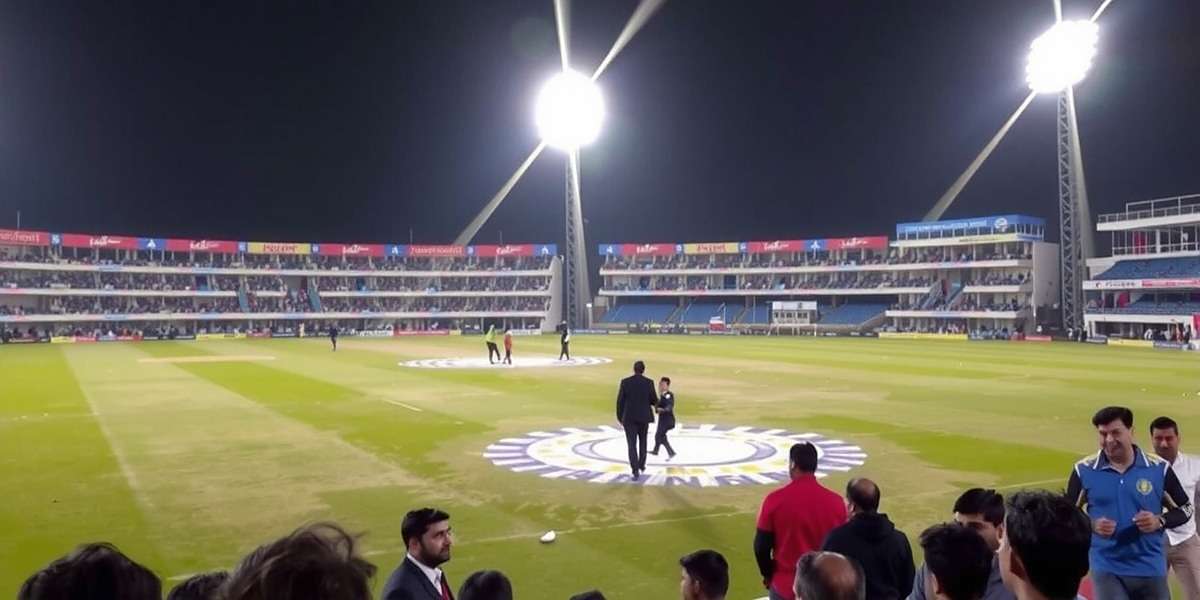Vadodara Victors Festival Event Vadodara Victors Diwali special event with cricket stadium decorated with rangoli and lights