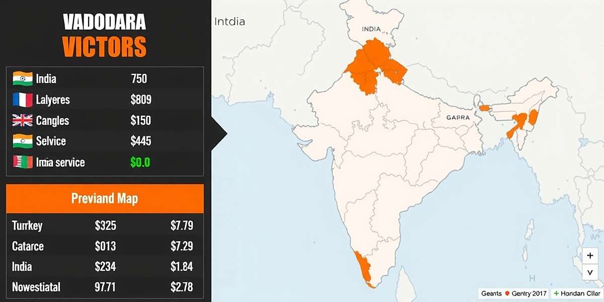 Vadodara Victors Regional Popularity Vadodara Victors download growth map showing popularity across Indian states